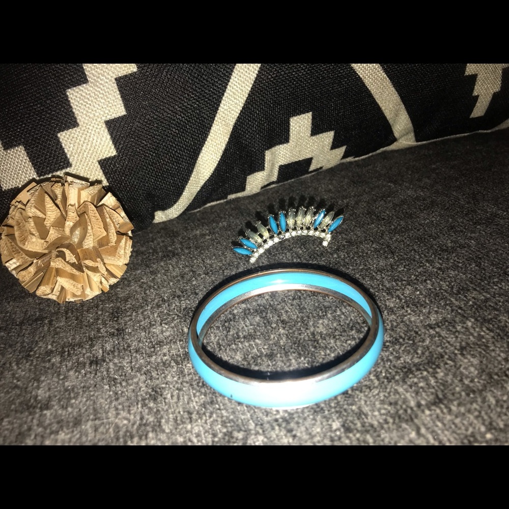 Bracelet and ear piece ring